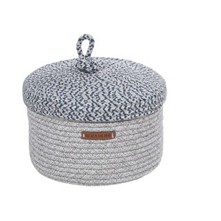 Látkový dekoratívny úložný box s vekom - Mioli Decor