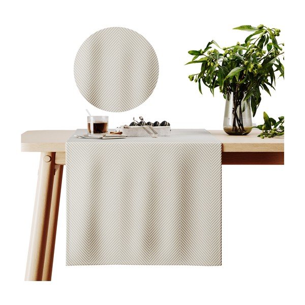 Zamatový behúň na stôl 40x140 cm Clear – AmeliaHome-image-4