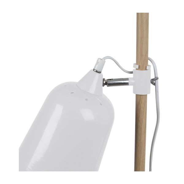 Biela stolová lampa Leitmotiv Wood-image-1