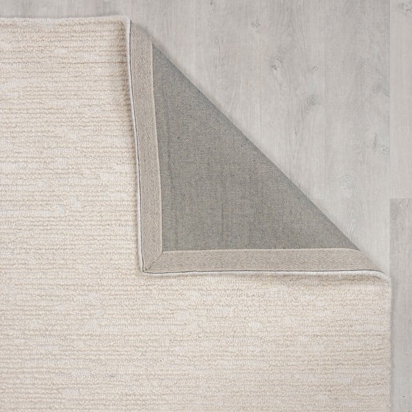 Slonovinový ručne tkaný vlnený koberec 160x230 cm Harris Boucle – Flair Rugs-image-3