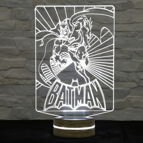 3D stolová lampa Batman
