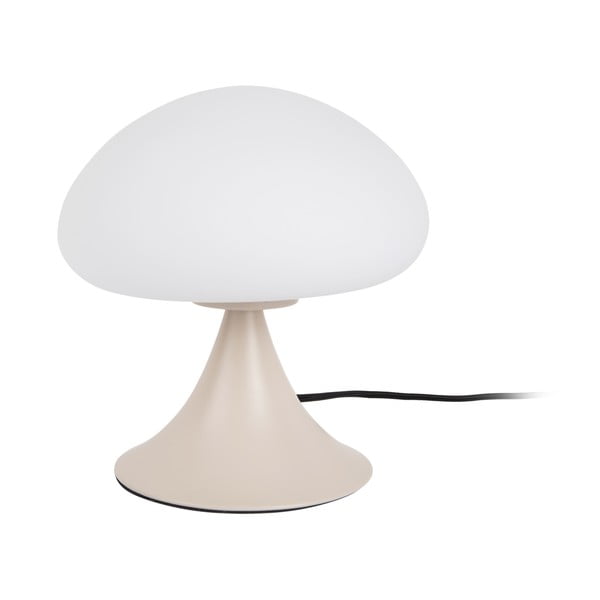 Sivá stolová lampa (výška  21 cm) Hongo  – Leitmotiv