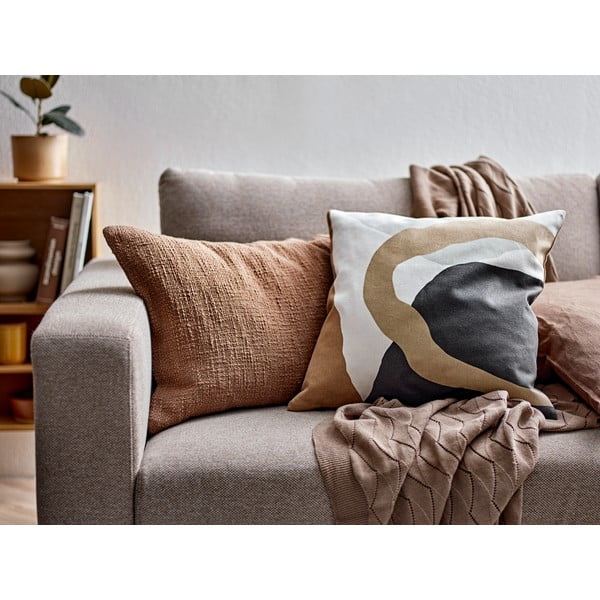 Hnedá pletená deka 130x170 cm Gentle – Södahl-image-1