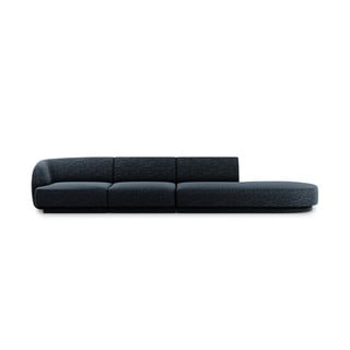 Tmavomodrá pohovka 302 cm Miley - Micadoni Home