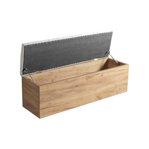 Lavica vo svetlosivej a prírodnej farbe Kumo – Bobochic Paris-image-2