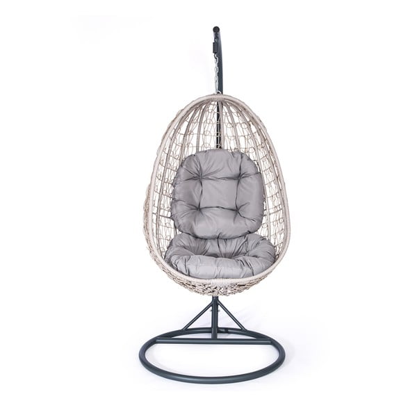 Závesné kreslo z umelého ratanu Bonami Essentials Azuro-image-1