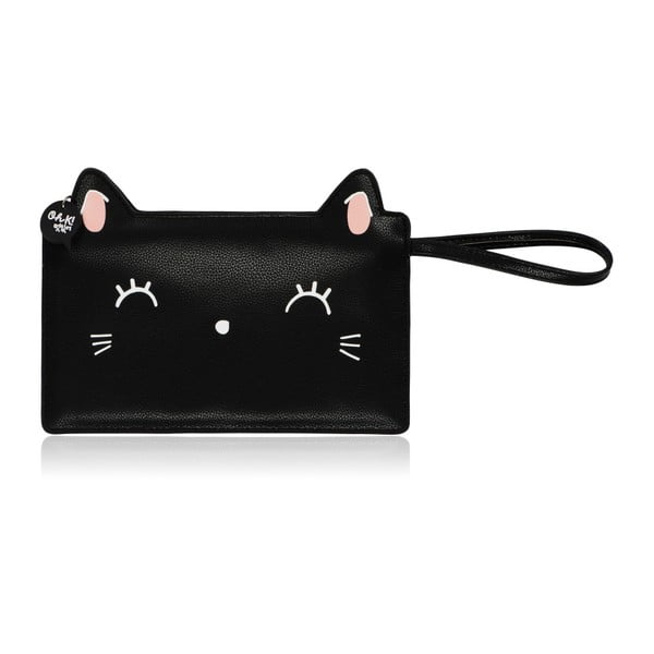 Čierna kozmetická taštička NPW Kitty Bag
