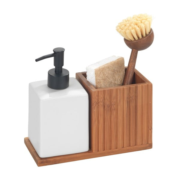 Bambusový stojan na umývacie prostriedky v prírodnej farbe Mera – Wenko-image-4