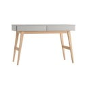 Detský písací stôl s bielou doskou 94x120 cm Swing – Pinio