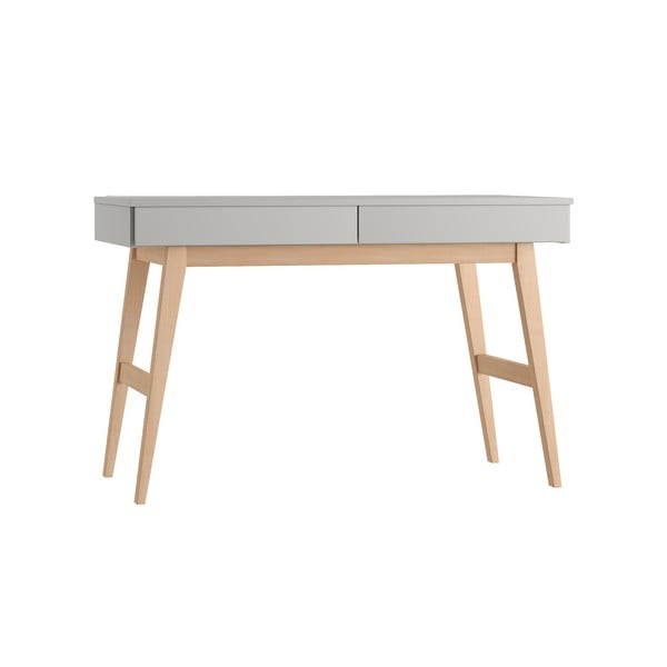 Detský písací stôl s bielou doskou 94x120 cm Swing – Pinio