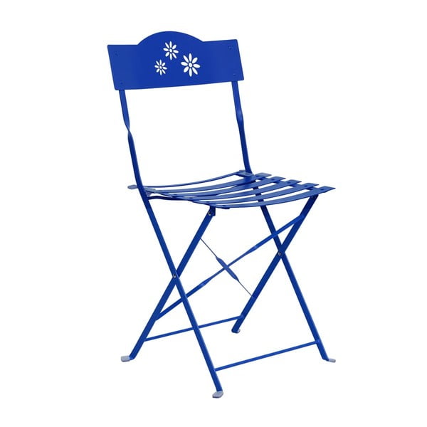 Modrá skladacia stolička Butlers Daisy Jane