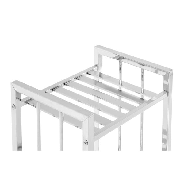 Kúpeľňový regál v striebornej farbe 33x73 cm – Premier Housewares-image-3