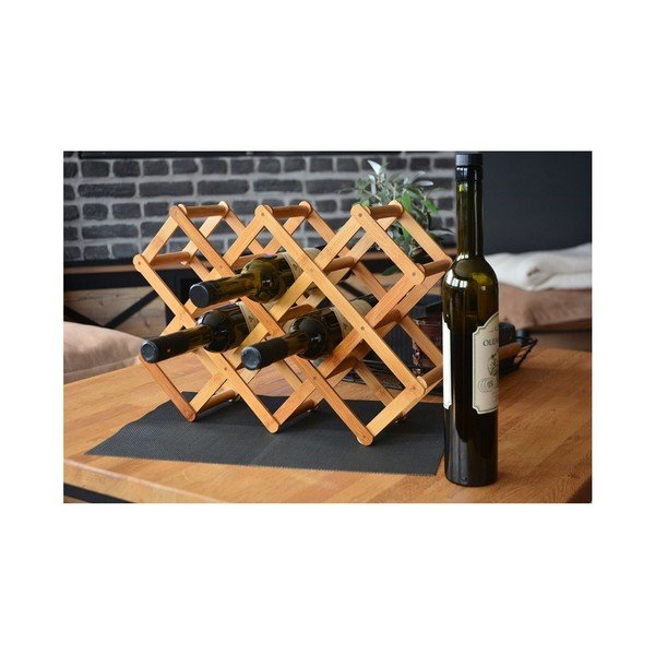 Bambusový stojan na vínne fľaše Bambum Olivia-image-2