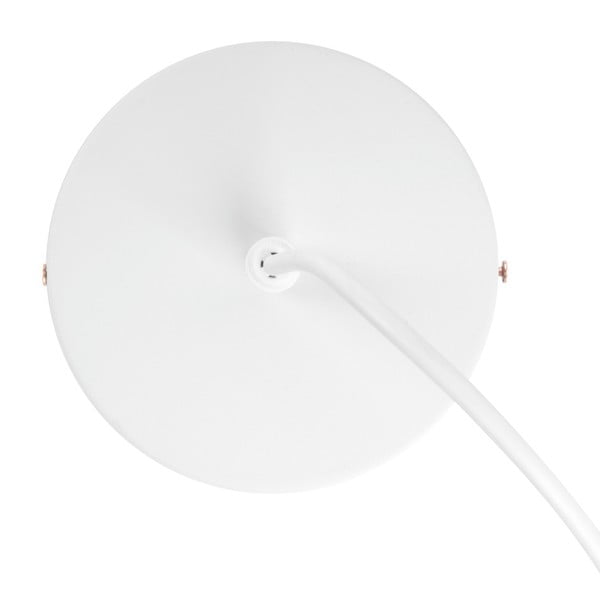 Biele závesné svietidlo s detailmi v medenej farbe Leitmotiv Mingle, ⌀ 26,5 cm-image-2