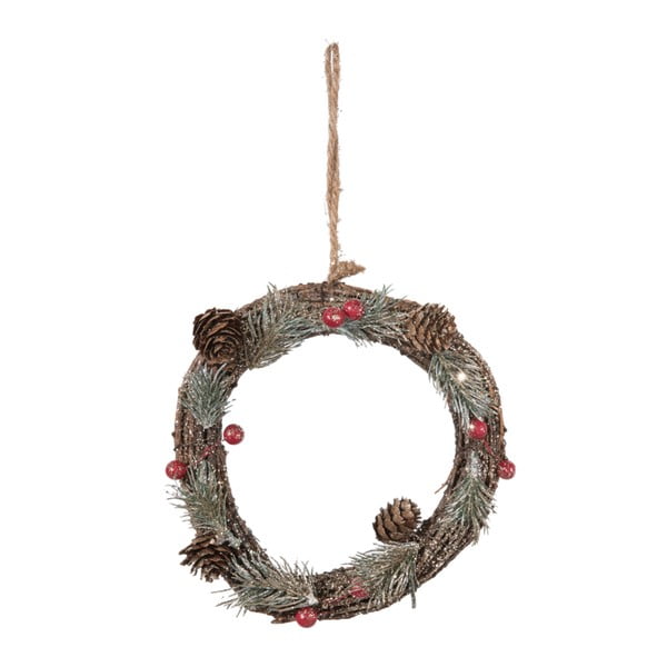 Závesný veniec Clayre & Eef Christmas Spirit Wreath, 18 cm