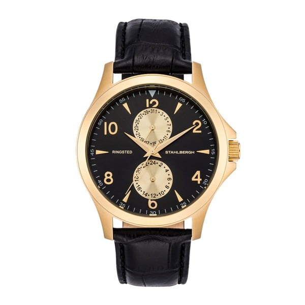 Pánske hodinky Ringsted Black/Gold