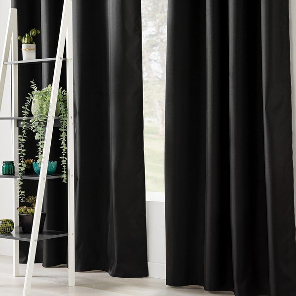 Čierny termo záves 140x260 cm Icemount – douceur d'intérieur-image-3