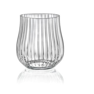 Súprava 6 pohárov na whisky Crystalex Tulipa Optic, 350 ml