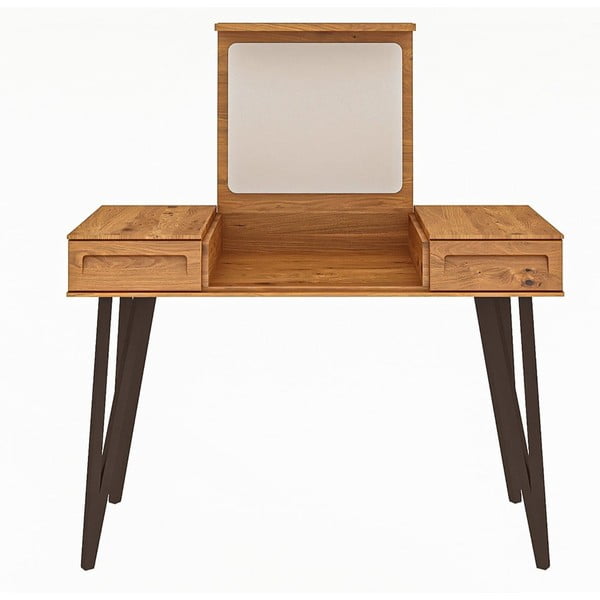 Toaletný stolík z dubového dreva 120x53 cm Golo - The Beds-image-2