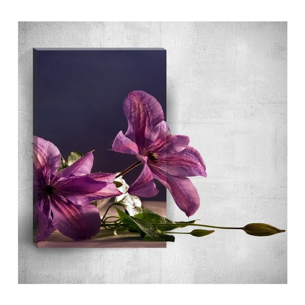 Nástenný 3D obraz Mosticx Flowers On Table, 40 × 60 cm