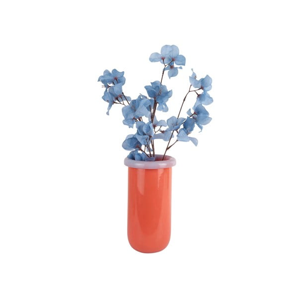 Oranžová sklenená váza (výška  25 cm) Plegado  – PT LIVING-image-3