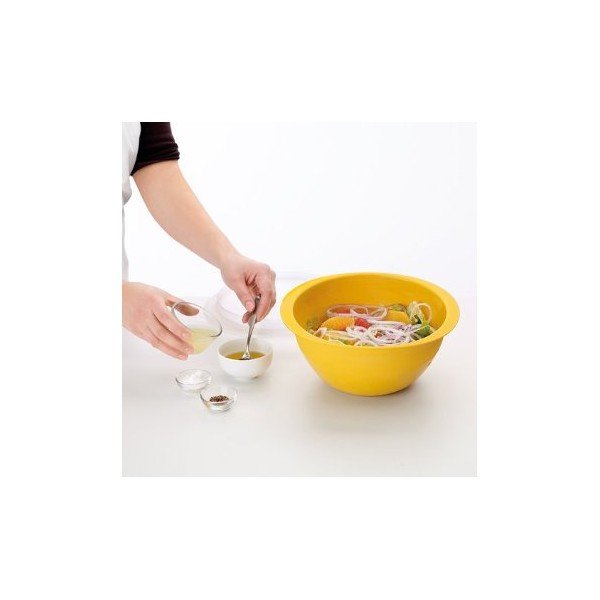Misa na prípravu šalátu Saladshaker, žltá-image-2