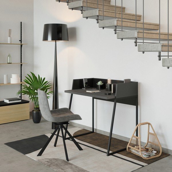 Pracovný stôl v betónovom dekore TemaHome Volga-image-1