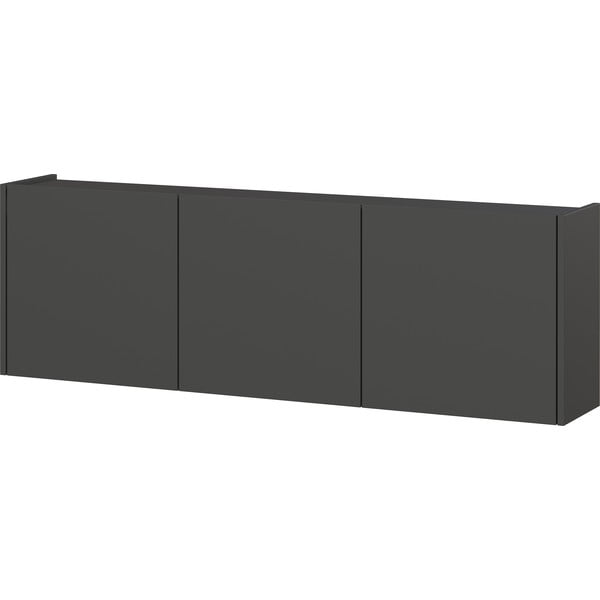 Antracitový TV stolík 138x45 cm Piana – Germania-image-2