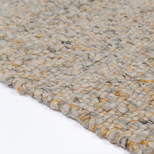 Žltý/svetlosivý ručne tkaný koberec 120x170 cm Finley – Flair Rugs-image-3