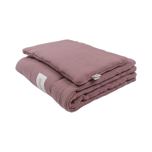 Tmavofialová súprava do postieľky – Malomi Kids-image-2