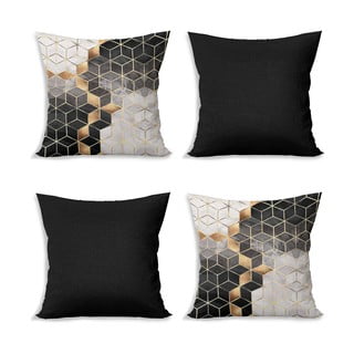 Obliečky na vankúše v súprave 4 ks 43x43 cm Optic - Minimalist Cushion Covers