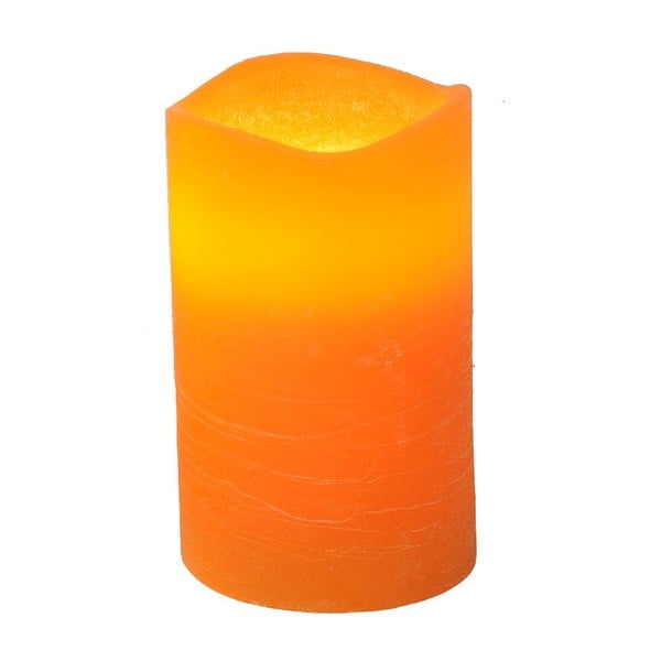 LED sviečka Real Orange, 12 cm