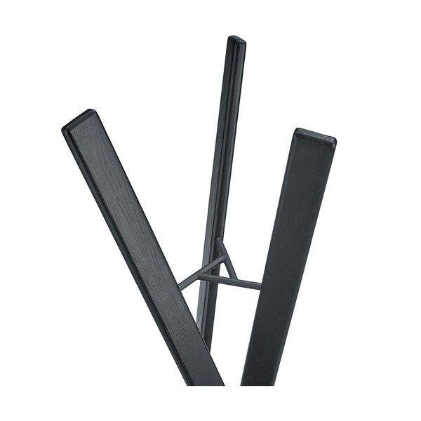 Čierny vešiak z dubového dreva 62x176 cm Rakku – Blomus-image-3