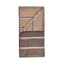 Hnedý/béžový bavlnený uterák 50x100 cm Sauna – Zone