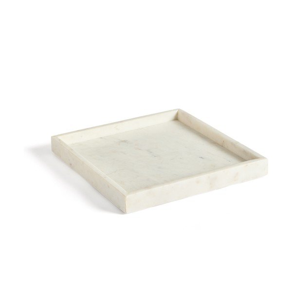 Mramorová dekoratívna tácka 35x35 cm Serela – Kave Home