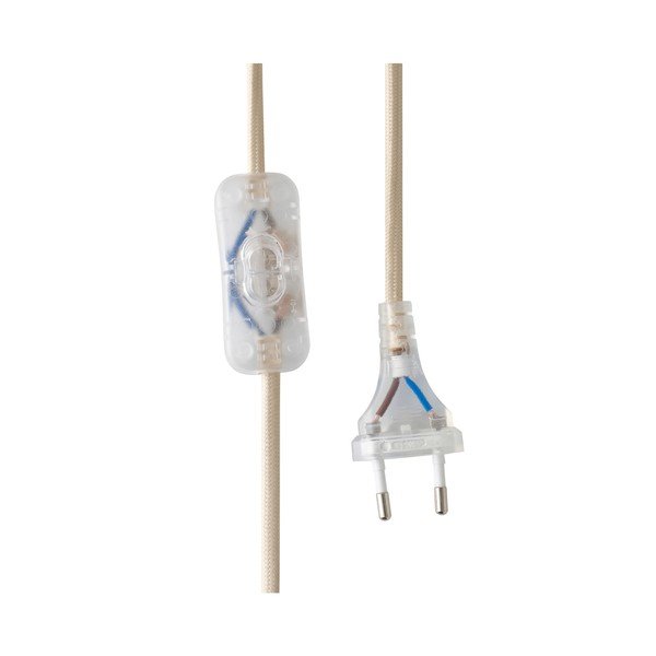 Biela/béžová stolová lampa z polyresínu (výška  58 cm) Shelley – Ellos Home-image-4