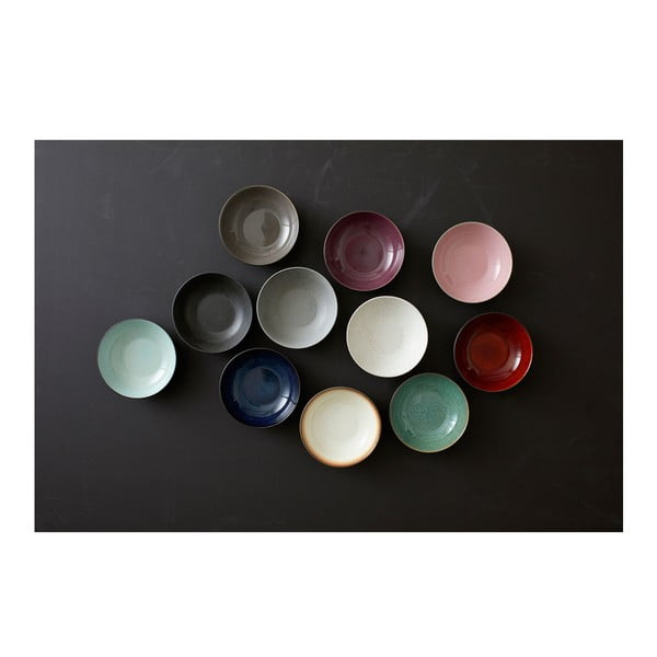 Sivá/béžová kameninová miska 1 l Gastro Grey/Cream – Bitz-image-1