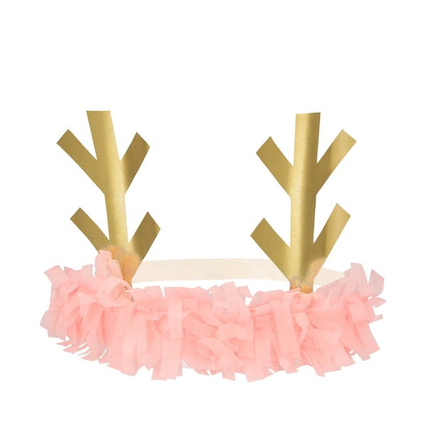 Párty čiapočky v súprave 8 ks Reindeer - Meri Meri-image-2