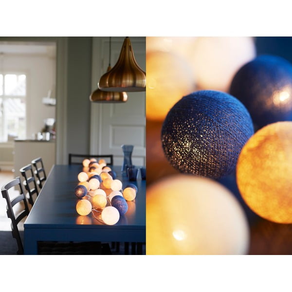 Svietiaca reťaz Irislights Nordic Blue, 20 svetielok-image-1