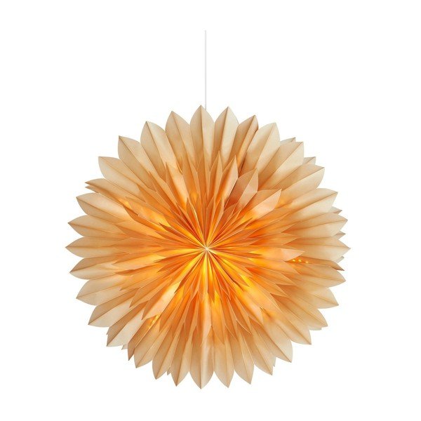 Oranžová závesná vianočná svetelná dekorácia Solina – Markslöjd