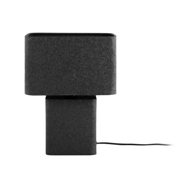 Čierna kovová stolová lampa (výška  33 cm) Boaz Recto – Leitmotiv-image-3