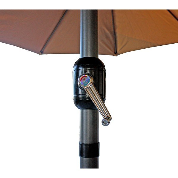 Sivý slnečník 265x460 cm – Garden Pleasure-image-3