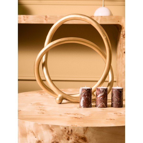 Okrúhly konferenčný stolík v prírodnej farbe ø 80 cm Mota – Premier Housewares-image-4