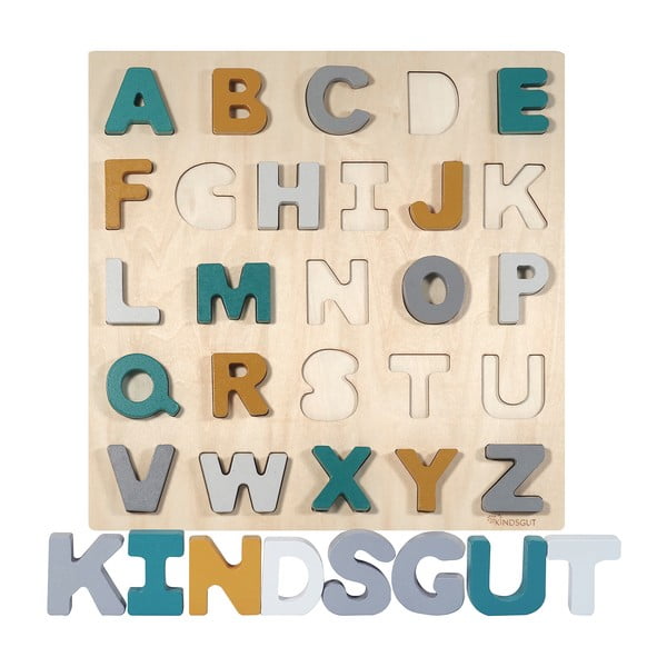 Drevené vkladacie puzzle (počet dielikov 25) Caspar – Kindsgut-image-2