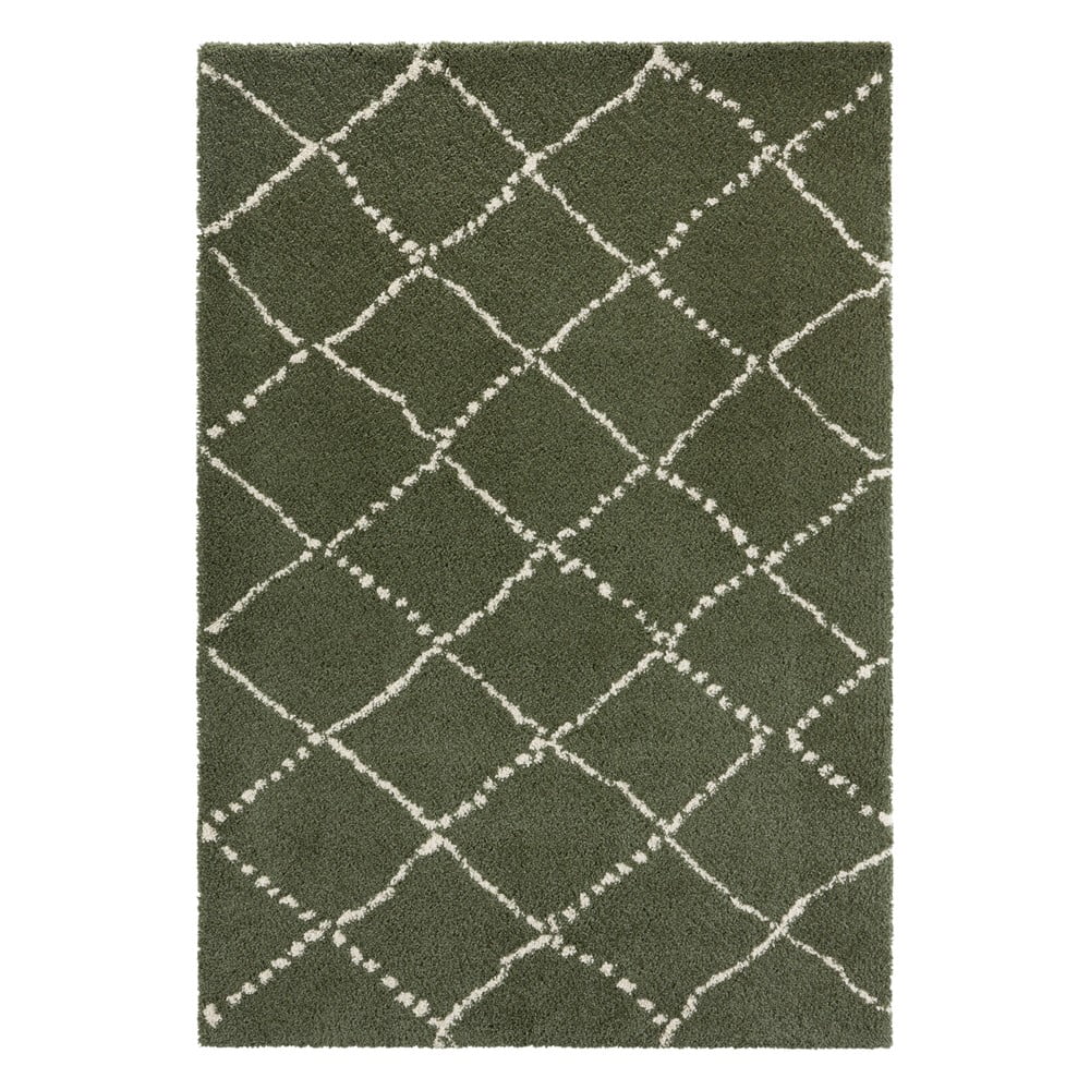 Zelený koberec Mint Rugs Hash, 120 x 170 cm