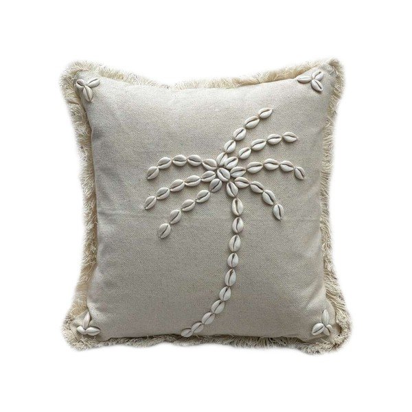 Bavlnená obliečka na vankúš 43x43 cm Seashells – Mioli Decor