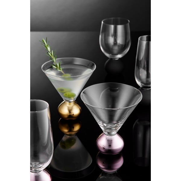 Poháre na koktaily v súprave 2 ks 300 ml Astrid Rose – Ladelle-image-3