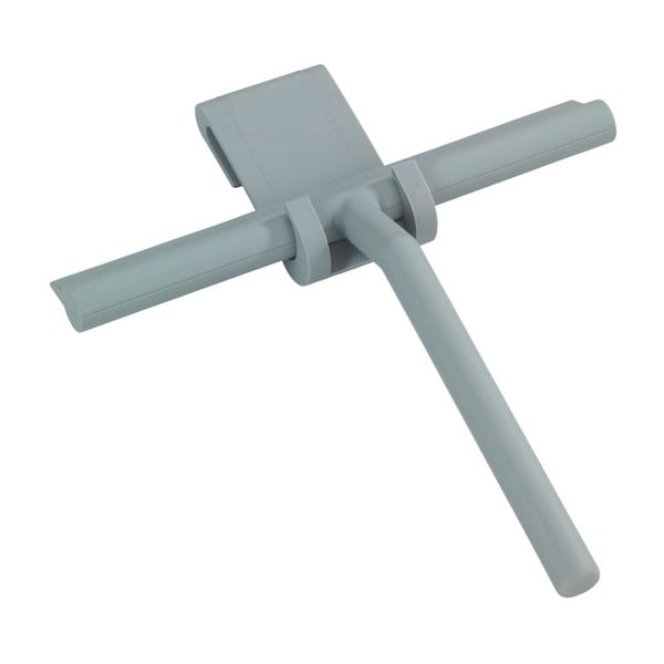 Sivá silikonová sterka do sprchy Wenko Mola-image-2