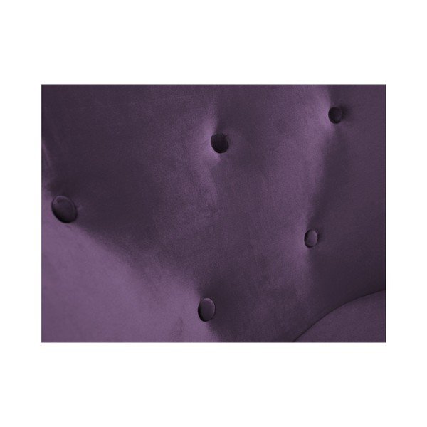 Fialové kreslo Mazzini Sofas Amelie-image-1