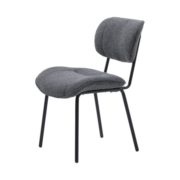 Tmavosivá jedálenská stolička Buffalo – Unique Furniture